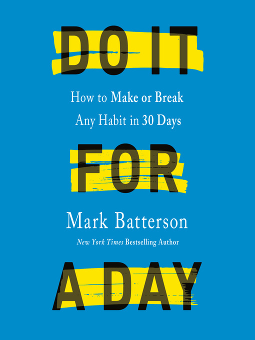 Title details for Do It for a Day by Mark Batterson - Available